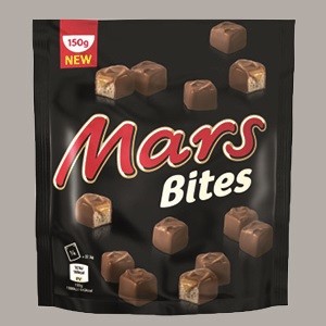 MARS BITES POUCH 9 X 150GR